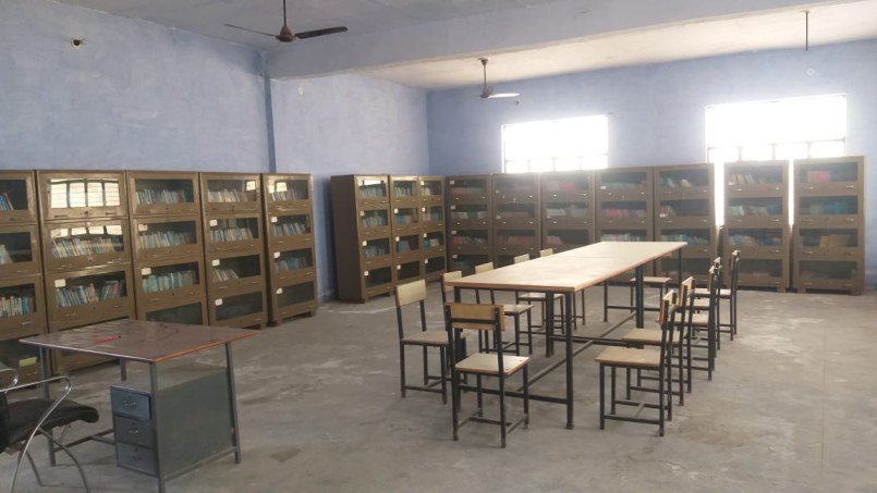 Library, Chandra Prabha Sharma Mahavidyalaya, Rasoolabad, Kanpur Dehat